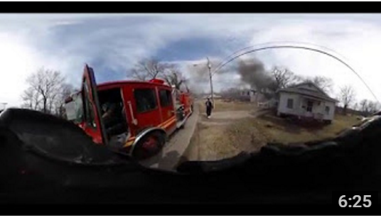 Fireman, vidéo 360°